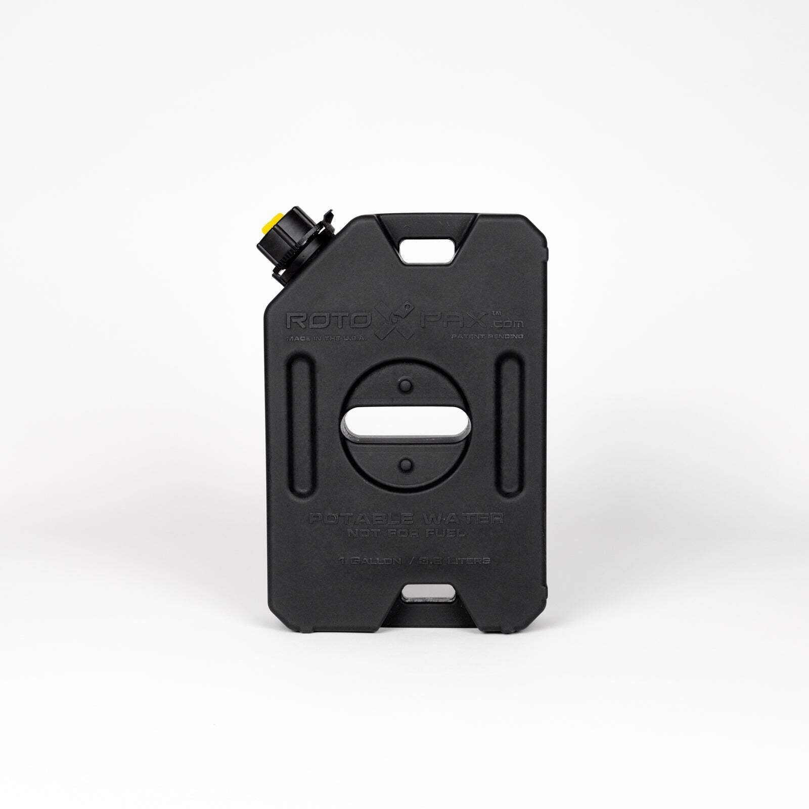 1 Gallon Black Water Container
