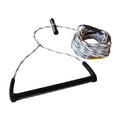FATSAC 80' Wake Rope &amp; T-Bar Handle Combo - Black &amp; White