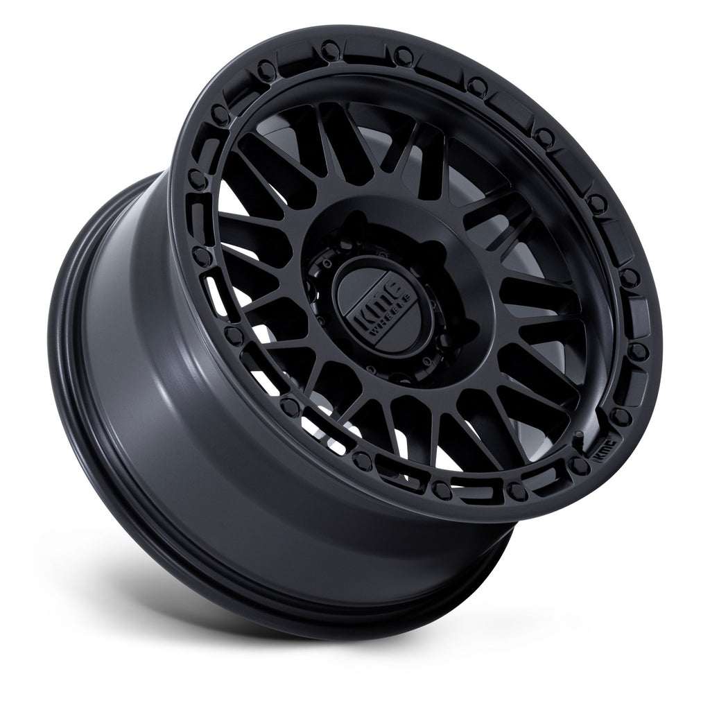 KMC Attack 17X8.5 6X135 87 +0 M-Blk