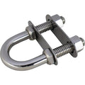 Sea-Dog Bow Eye - Machined 304 Stainless Steel - 3/8" x 3-1/2"