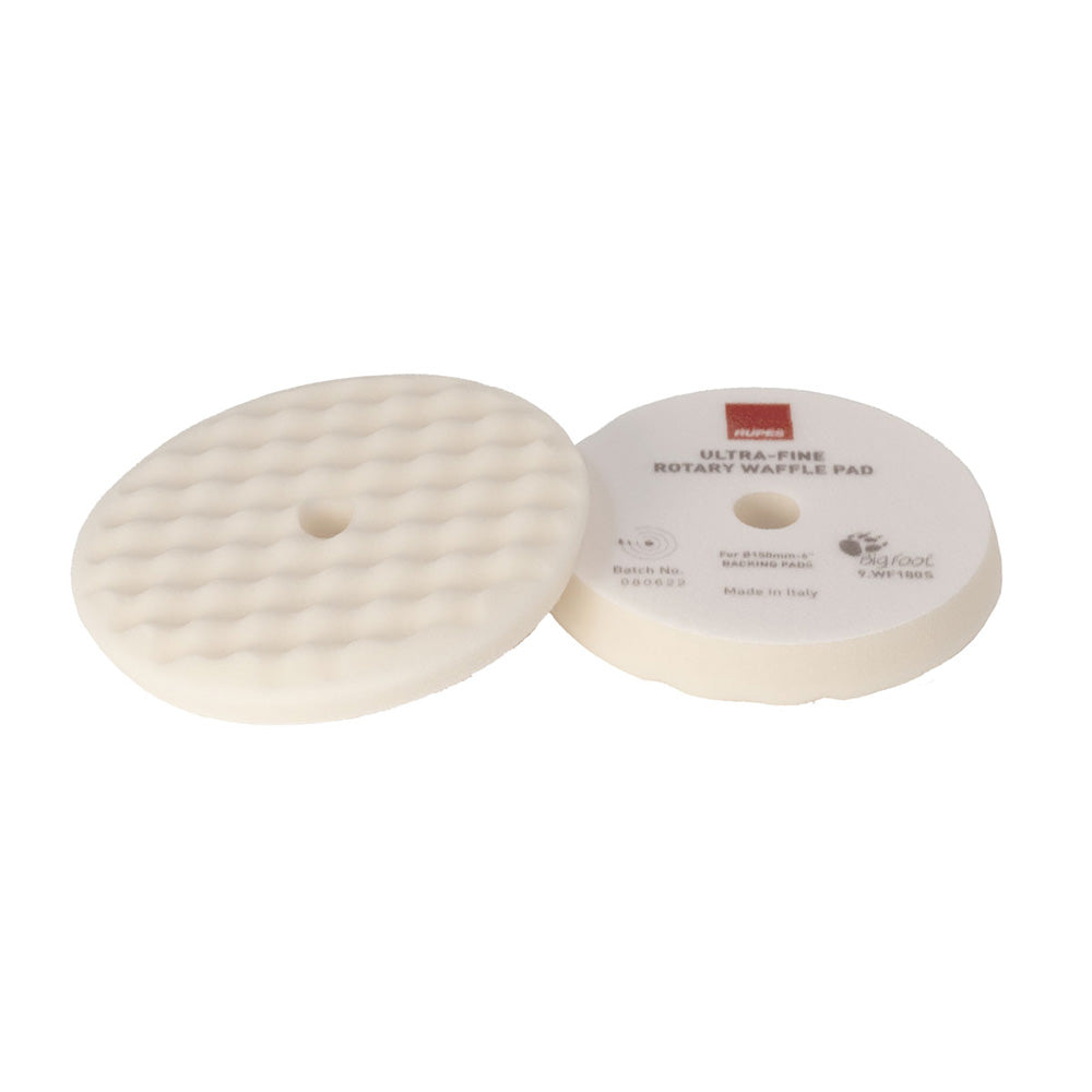 Rupes Velcro Waffle Ultra-fine Polishing Foam Pad F/rotary Polishers