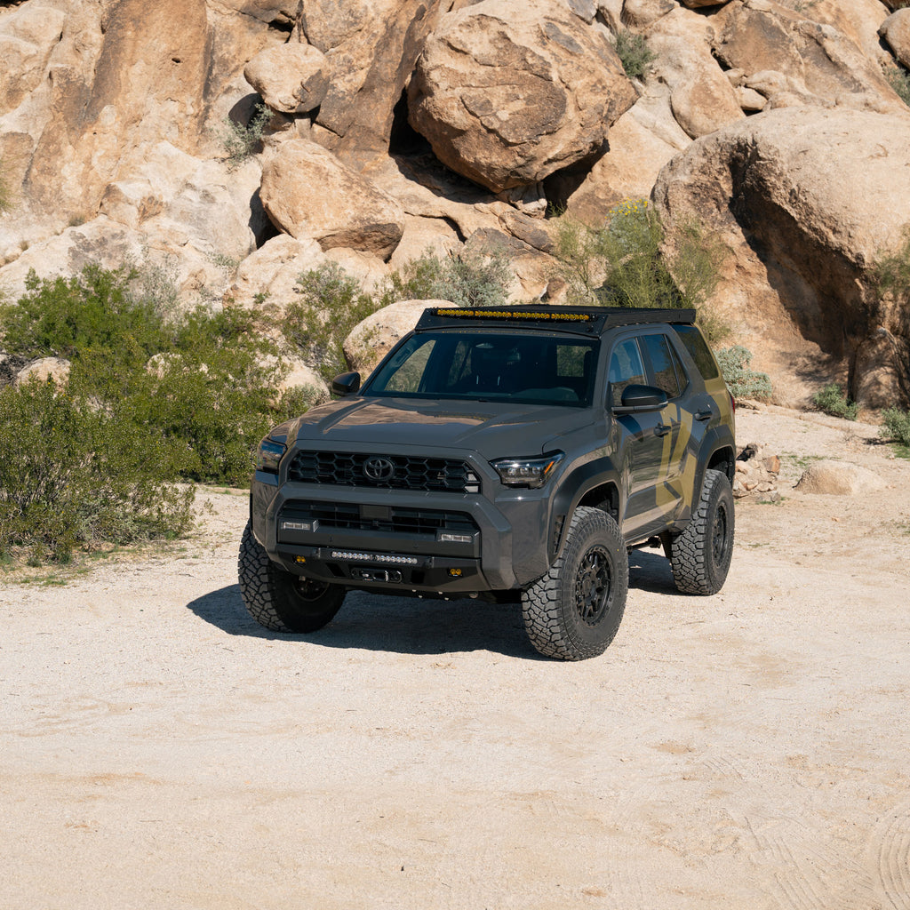 4Runner Lo-Pro Winch Bumper / 6th Gen / 2025+ (Raw)