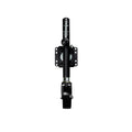 Powerwinch Select Series Jack - 1200lb, Weld-On, Single Wheel, Carbon Black