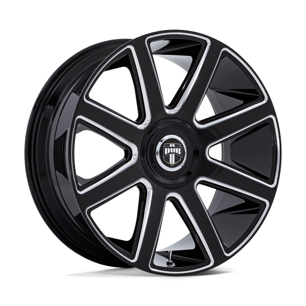 Dub 1PC Pull 24X10 6X135/5.5 100 +30 G-Blk-Mill