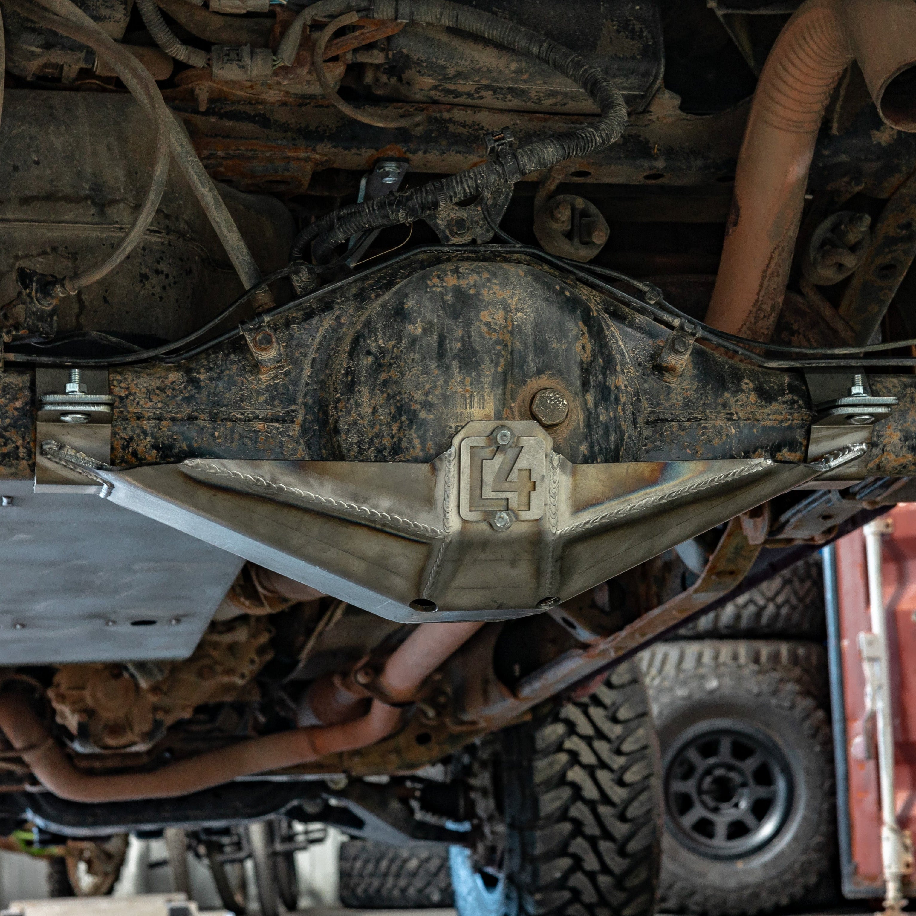 Tacoma Rear Differential Skid Plate / 2nd Gen / 2005-2015