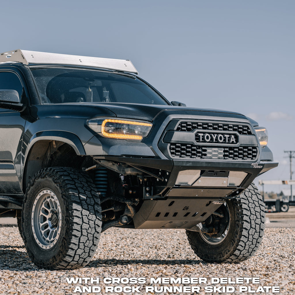 Tacoma Rock Runner Front Skid Plate w/Cross Member Delete/ 3rd Gen / 2016-2023