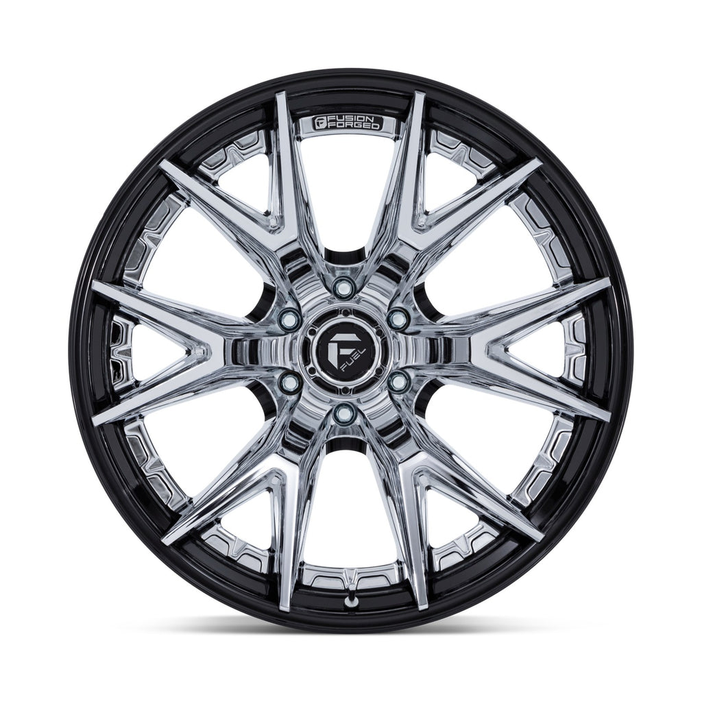 Fuel 1PC Catalyst 24X12 8X180 124 -44 Chr G-Blk