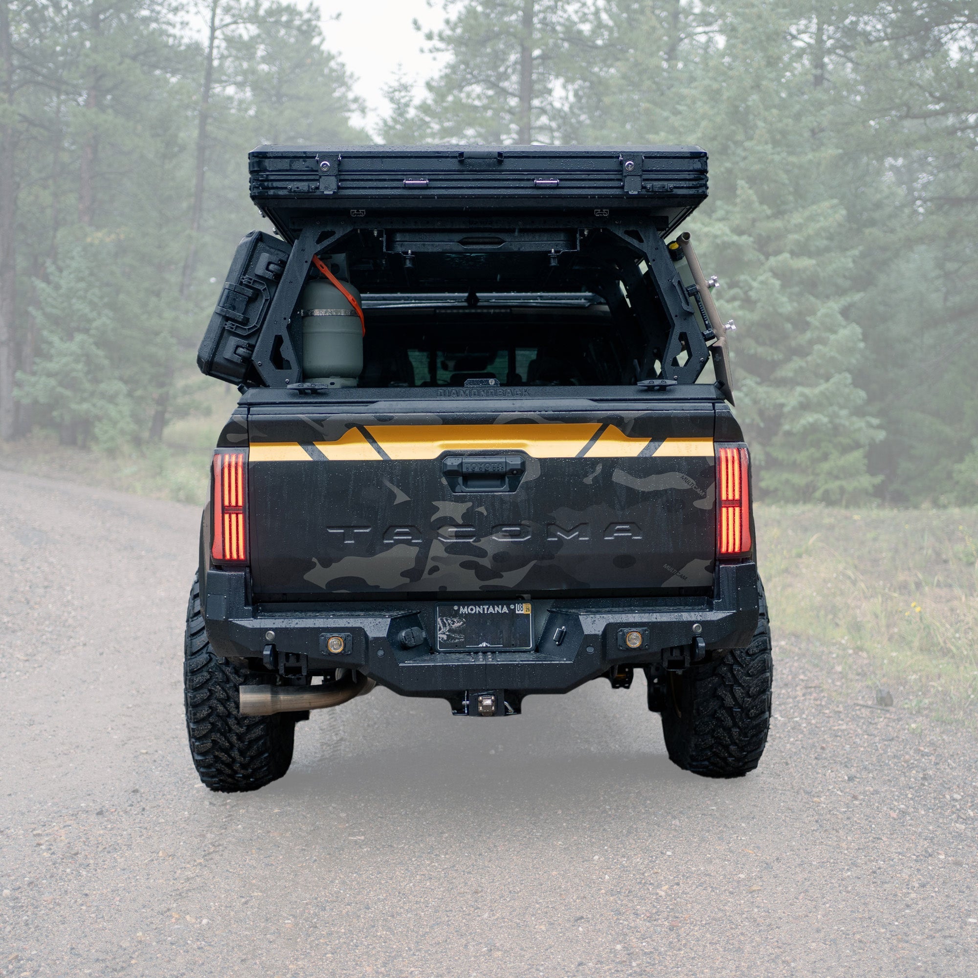 Tacoma Overland Rear Bumper / 4th Gen / 2024+