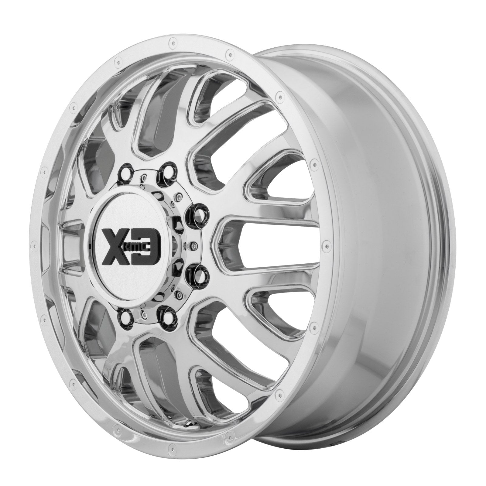 XD843 Drw 17X6.5 8X210 -155 Gblk-Mill Dr