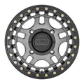 KMC Powersports RECON UTV BL 15X7 4X137 G-MTL BLK-RG +38