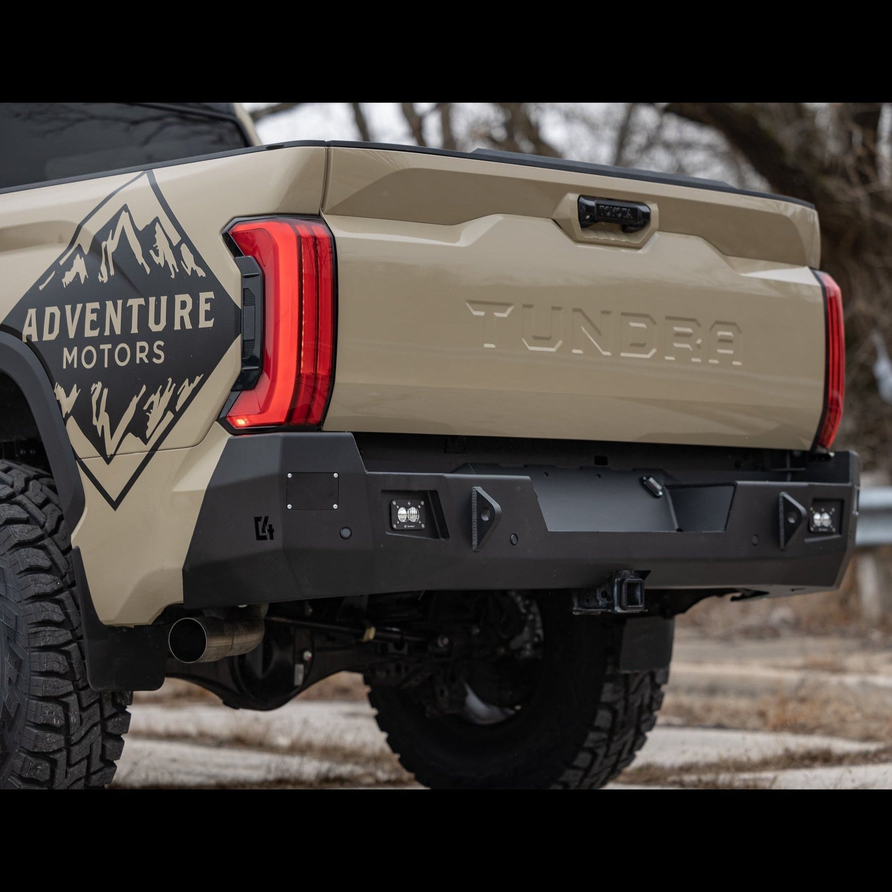 Tundra Overland Series Rear Bumper / 3rd Gen / 2022+