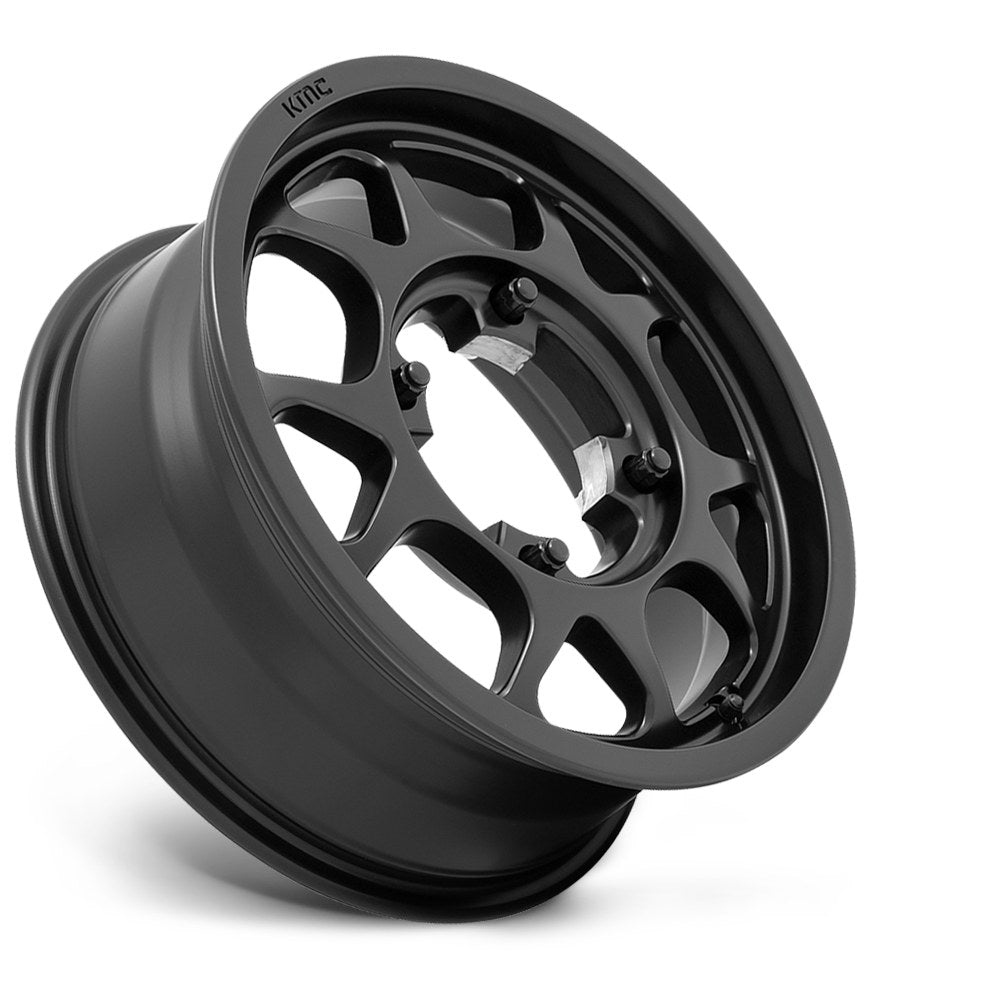 KMC Powersports TORO UTV 15X6 4X137 S-BLK 38MM