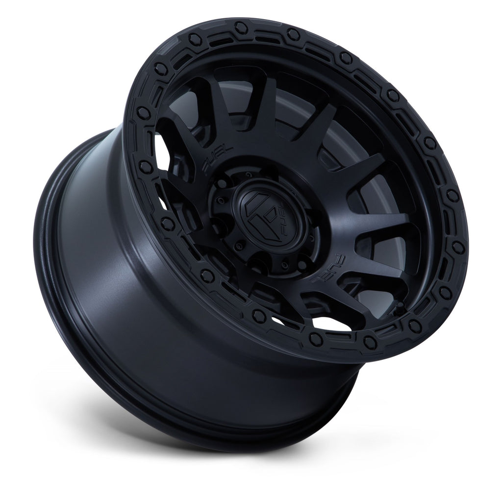Fuel 1PC Fortress 18X9 6X135 87 +1 M-Blk G-Blk