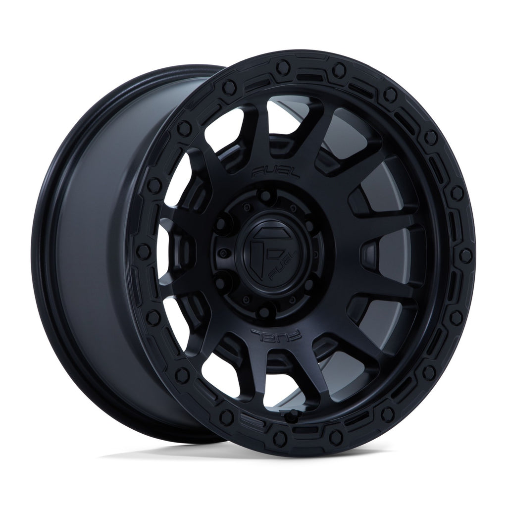 Fuel 1PC Fortress 18X9 6X135 87 +1 M-Blk G-Blk