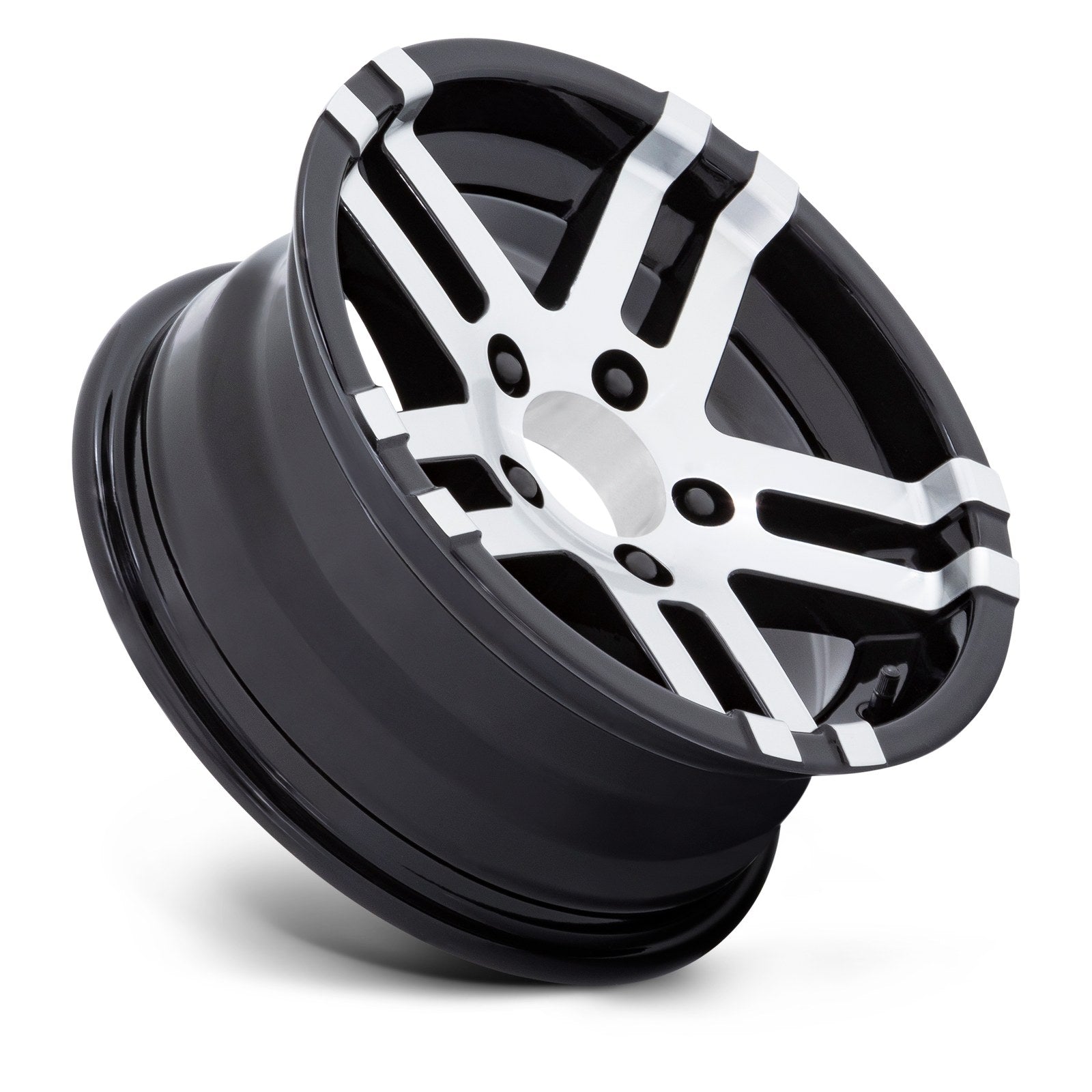 HE1822 18X9 5X4.5 S-Blk +18 Helo Cap