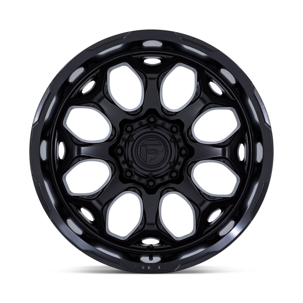 Fuel 1PC Scepter 22X12 8X170 125 -44 Blk-Out