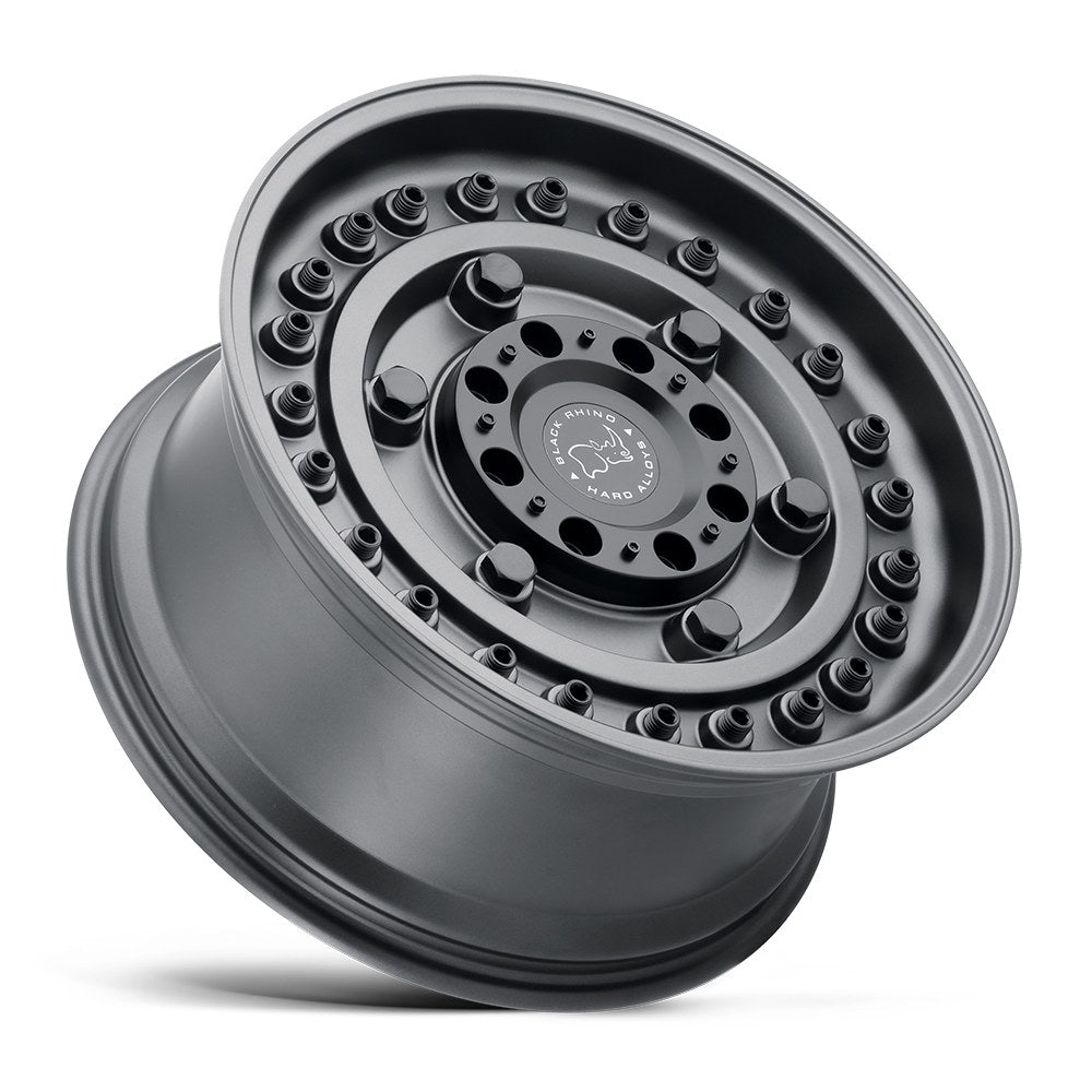Black Rhino Hard Alloys BR ARMORY 18X9.5 8X170 125 GUNBLK +6