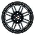 XD850 20X9 8X6.5 G-Blk Mill 0MM