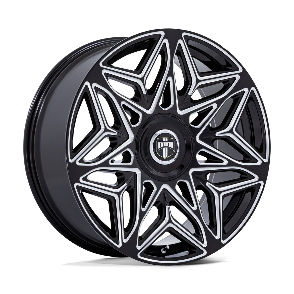 Dub 1PC Anomaly 22X9 5X115/120 74 +15 G-Blk Mill