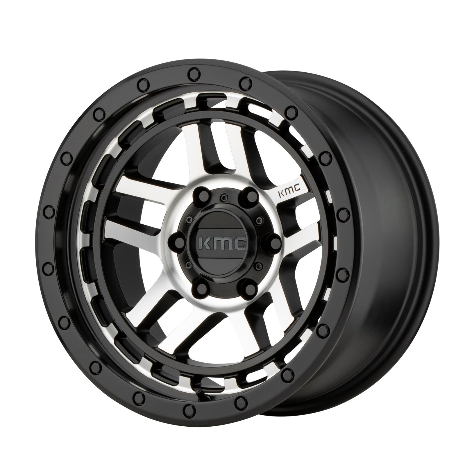 KMC KM540 17X9 6X5.5 G-Blk Mch Rtcc -02MM