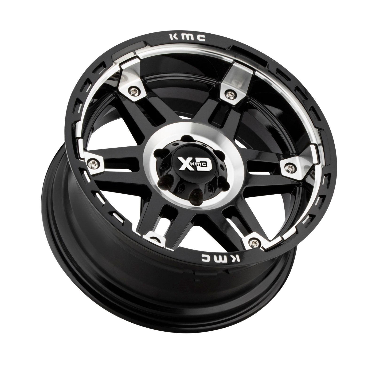 XD840 17X9 6X5.5 G-Blk Mach -12MM