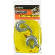 25 FT Tow Strap W/Hooks