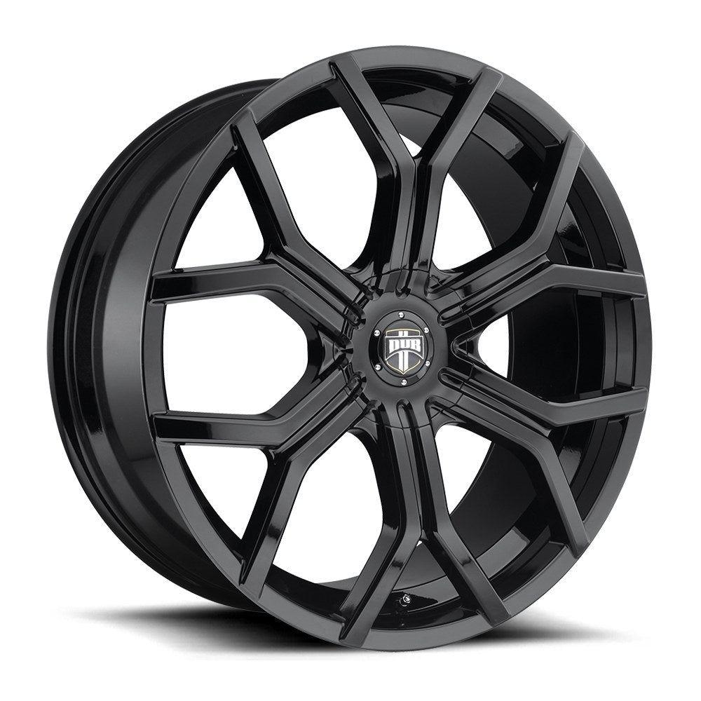 Dub 1PC Dub Royalty Cap-Gloss Blk Mach Ddt