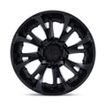 Fuel 1PC TANTRUM 20X10 8X180 124 -18 M-BLK