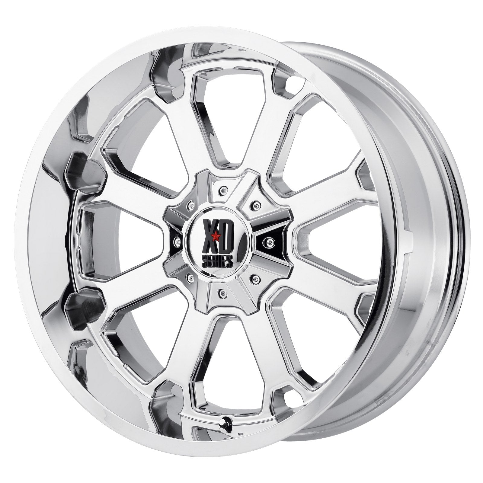 XD825 8X170 Tall Cap - Chrome