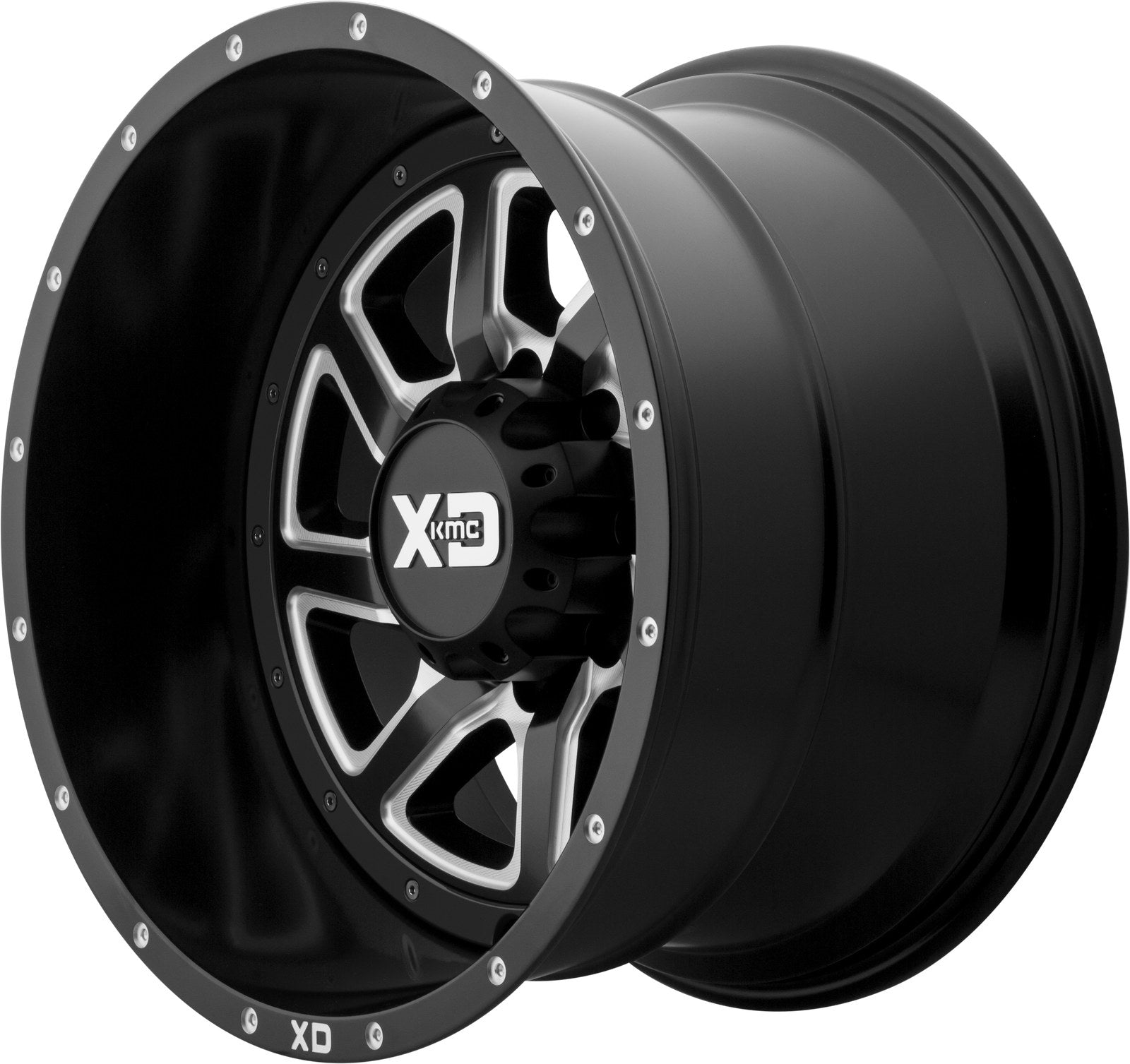 XD833 22'' -18 Offset Rev Ring Blk & Red