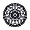 Dub 1PC Anomaly 22X9 5X115/120 74 +15 G-Blk Mill