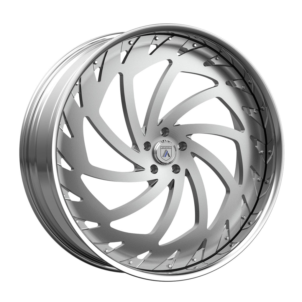 Asanti Forged FS22 2PC 26X9 5X127 +5 BRUSHED