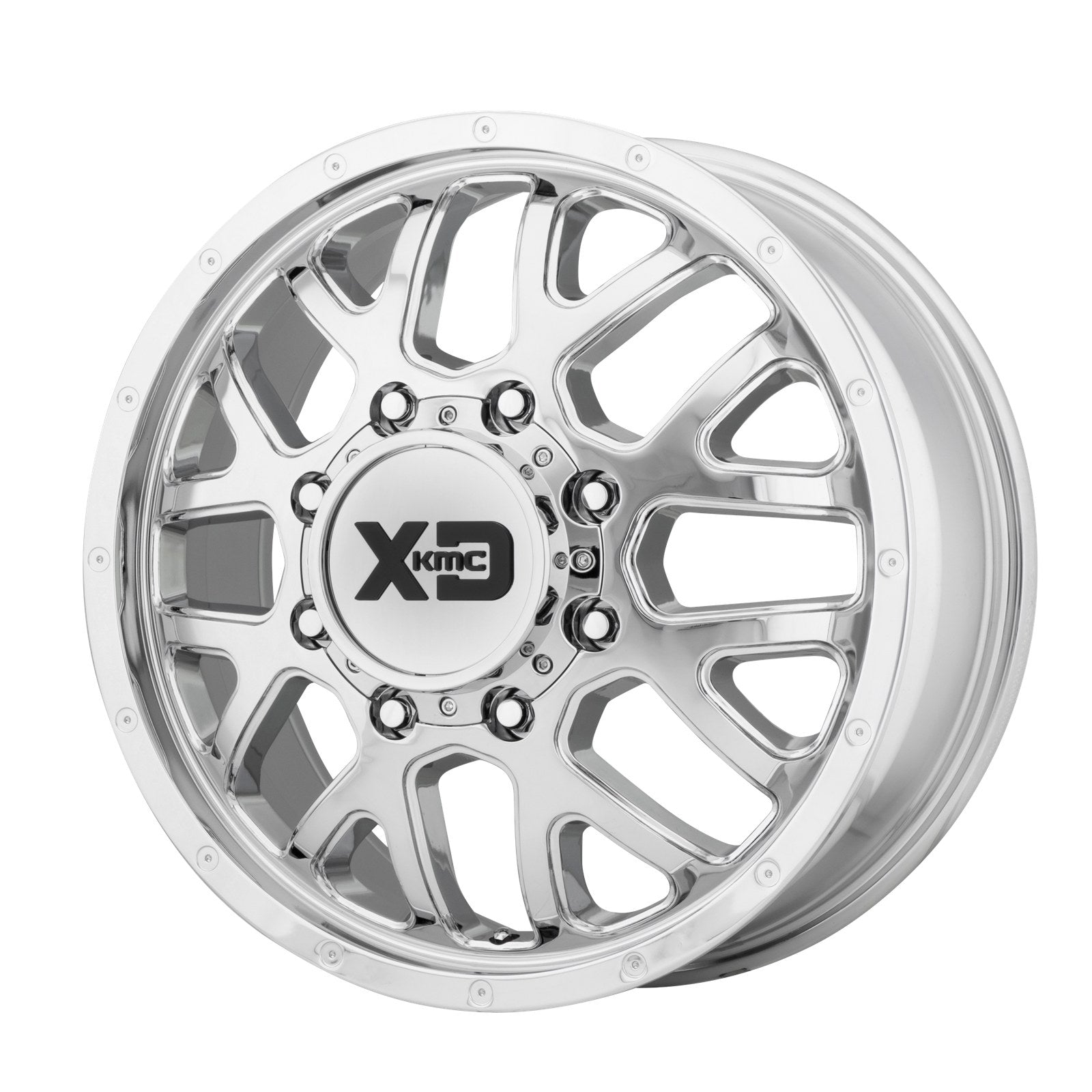 XD843 Drw 17X6.5 8X210 -155 Gblk-Mill Dr