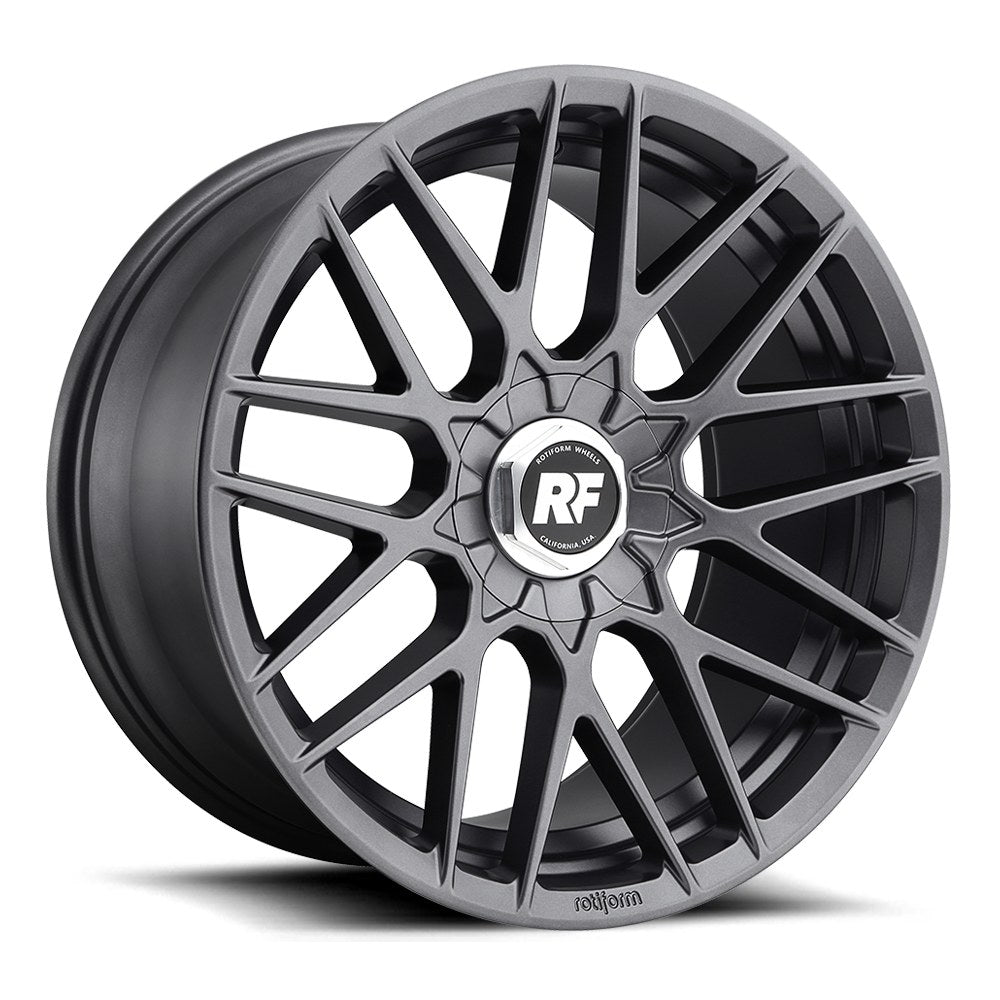 Rotiform Rse Plate Rear-Matte Anthracite
