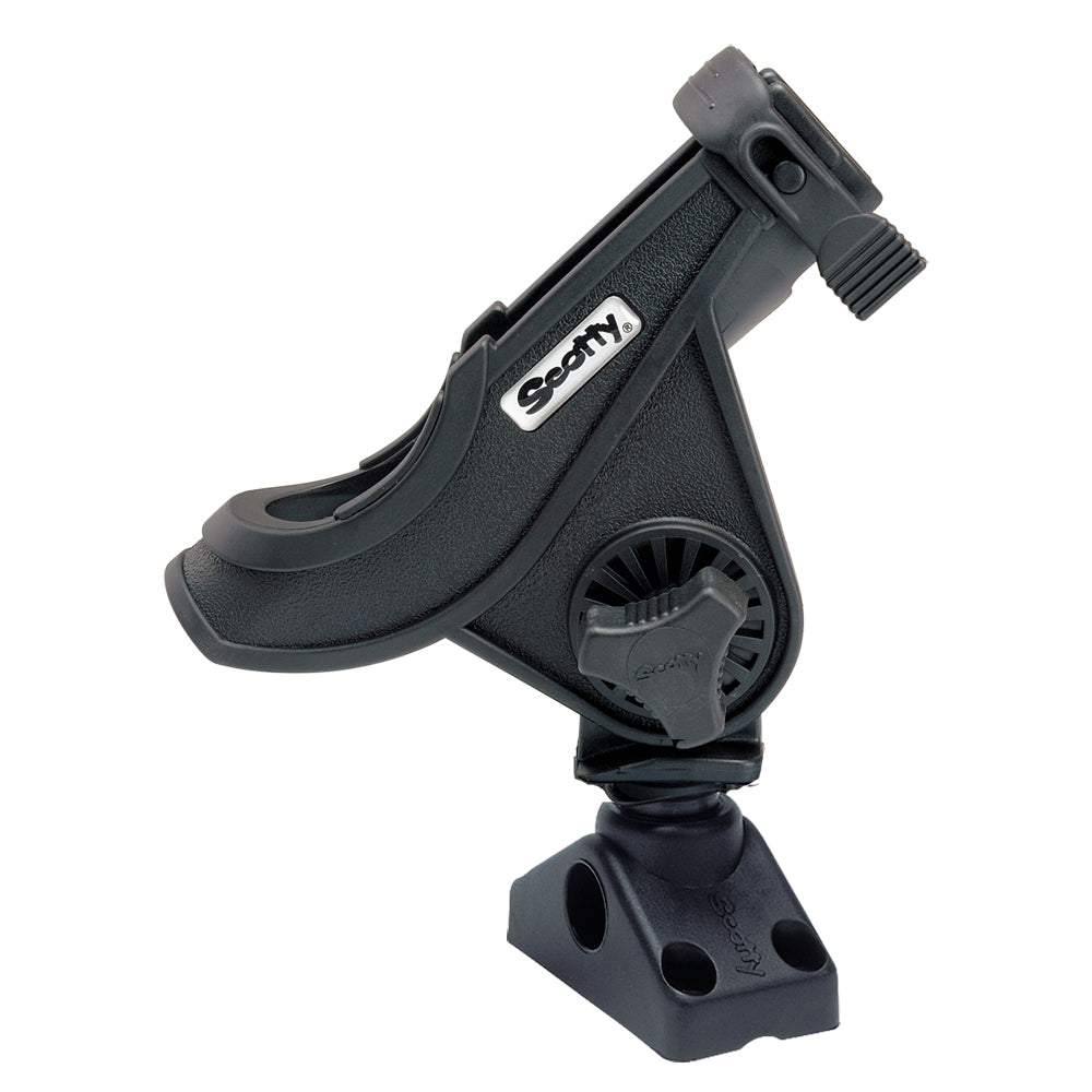 Scotty 280 Bait Caster/spinning Rod Holder W/241 Deck/side Mount