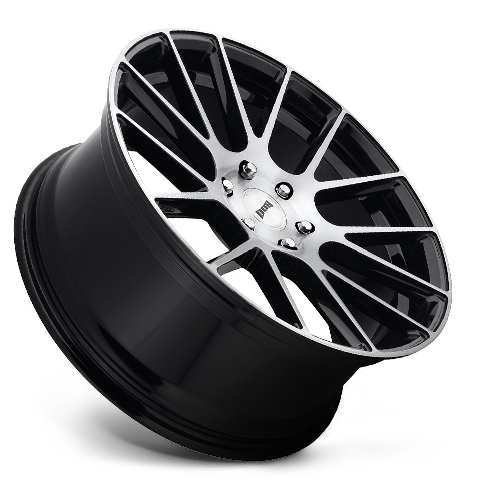 Dub 1PC Luxe 24X9.5 6X5.5 78.1 Bl +30