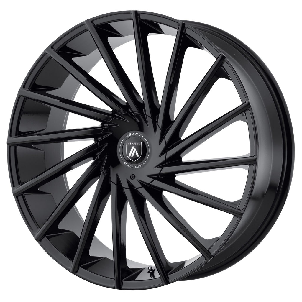 Asanti Black AB018 22X9 5X115 CHROME +15MM
