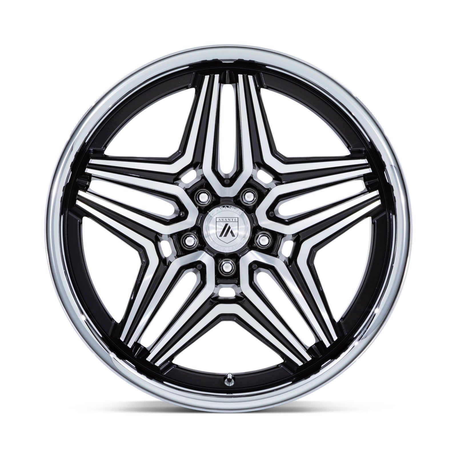 Asanti Black DUKE 20X9 BLANK 72 +15 G-BLK-MCH