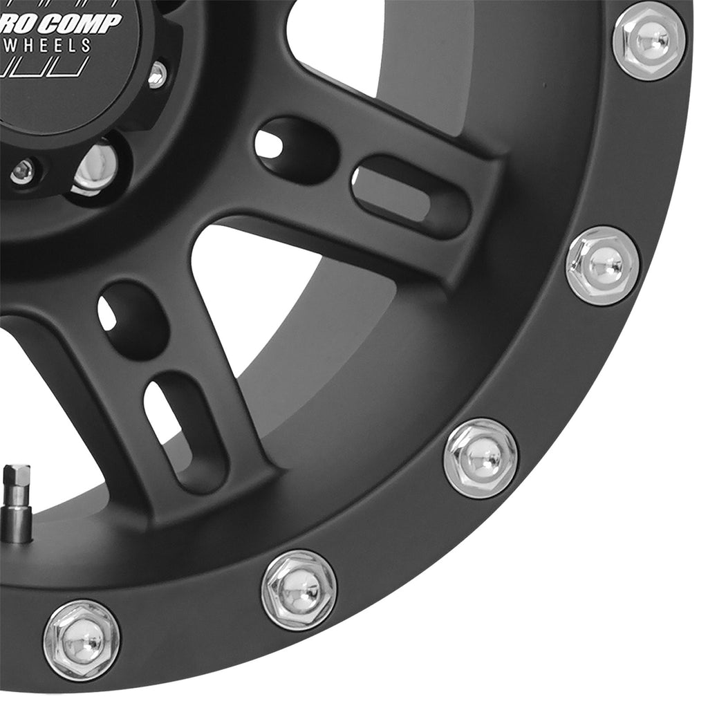 Pro Comp Alloys STRYKER 17X9 8X6.5 125 -6 M-BLK