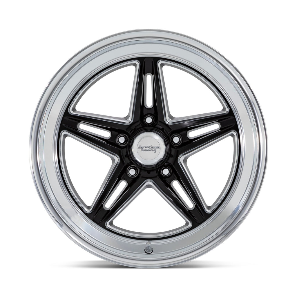 American Racing Vintage GROOVE 18X10 5X4.5 72 G-BLK-MILL +12