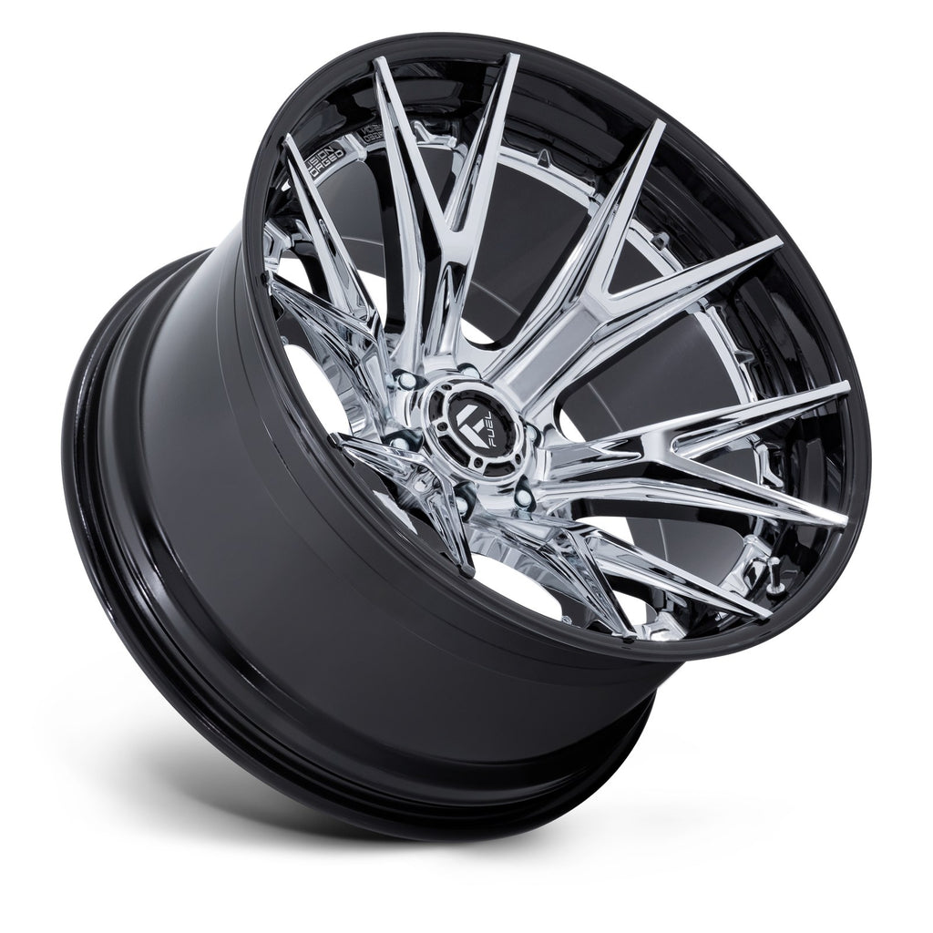 Fuel 1PC Catalyst 24X12 8X180 124 -44 Chr G-Blk