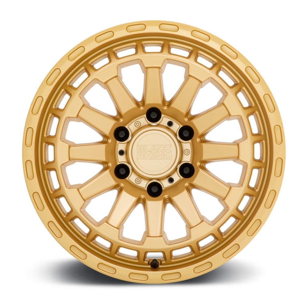 Black Rhino Hard Alloys BR RAID 17X8.5 6X139 +0 112 GOLD