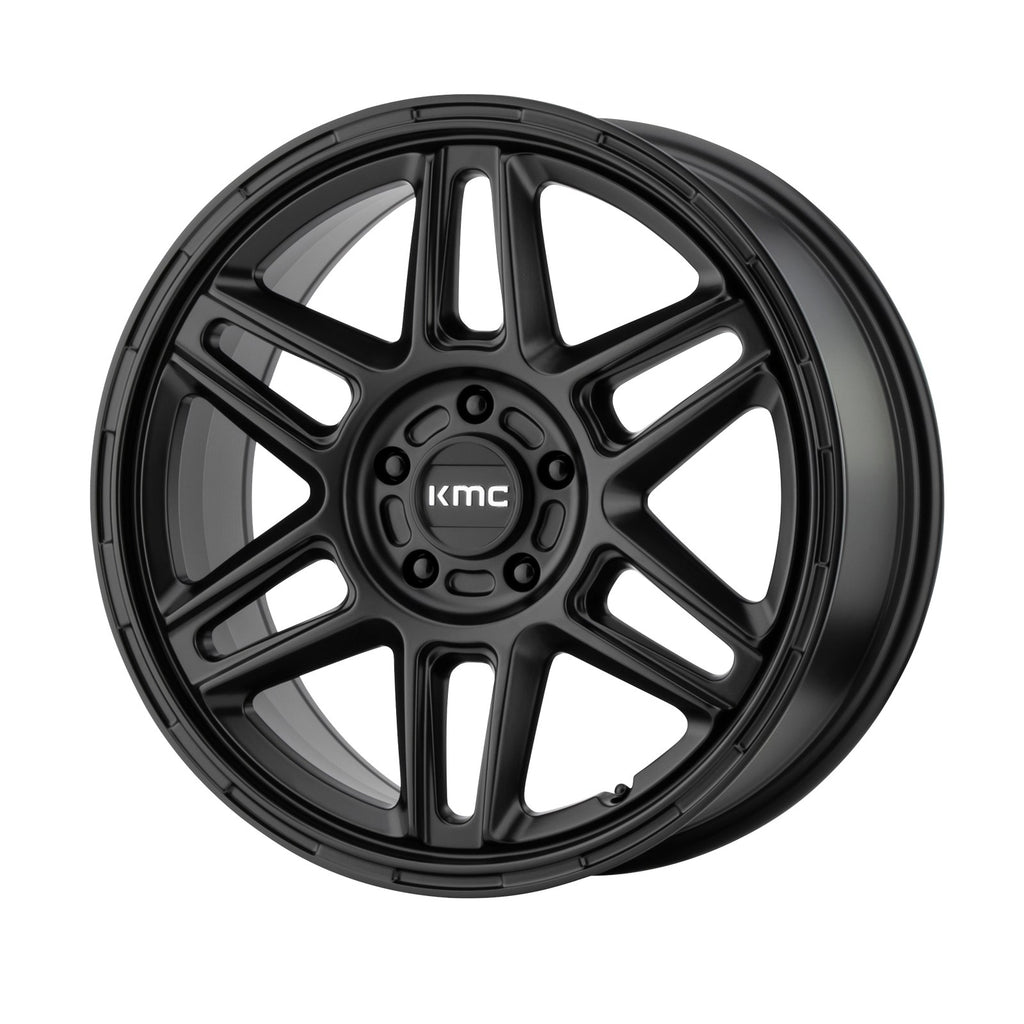 KMC KM716 18X8 5X4.25 S-Blk 38MM