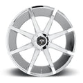 Dub 1PC Dub Push Cap-Powder Chrome