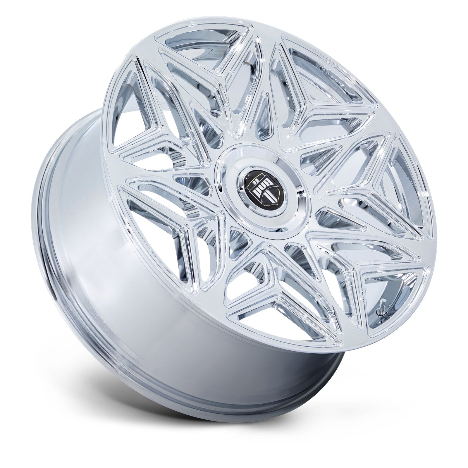 Dub 1PC Anomaly 24X9 5X115/120 74 +38 Chrome