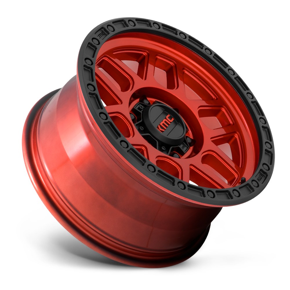 KMC KM544 17X9 6X5.5 S-Blk Gb LP -12MM