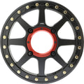KMC Powersports ADDICT 2 UTV BL 15X6 4X137 S-BLK 38MM