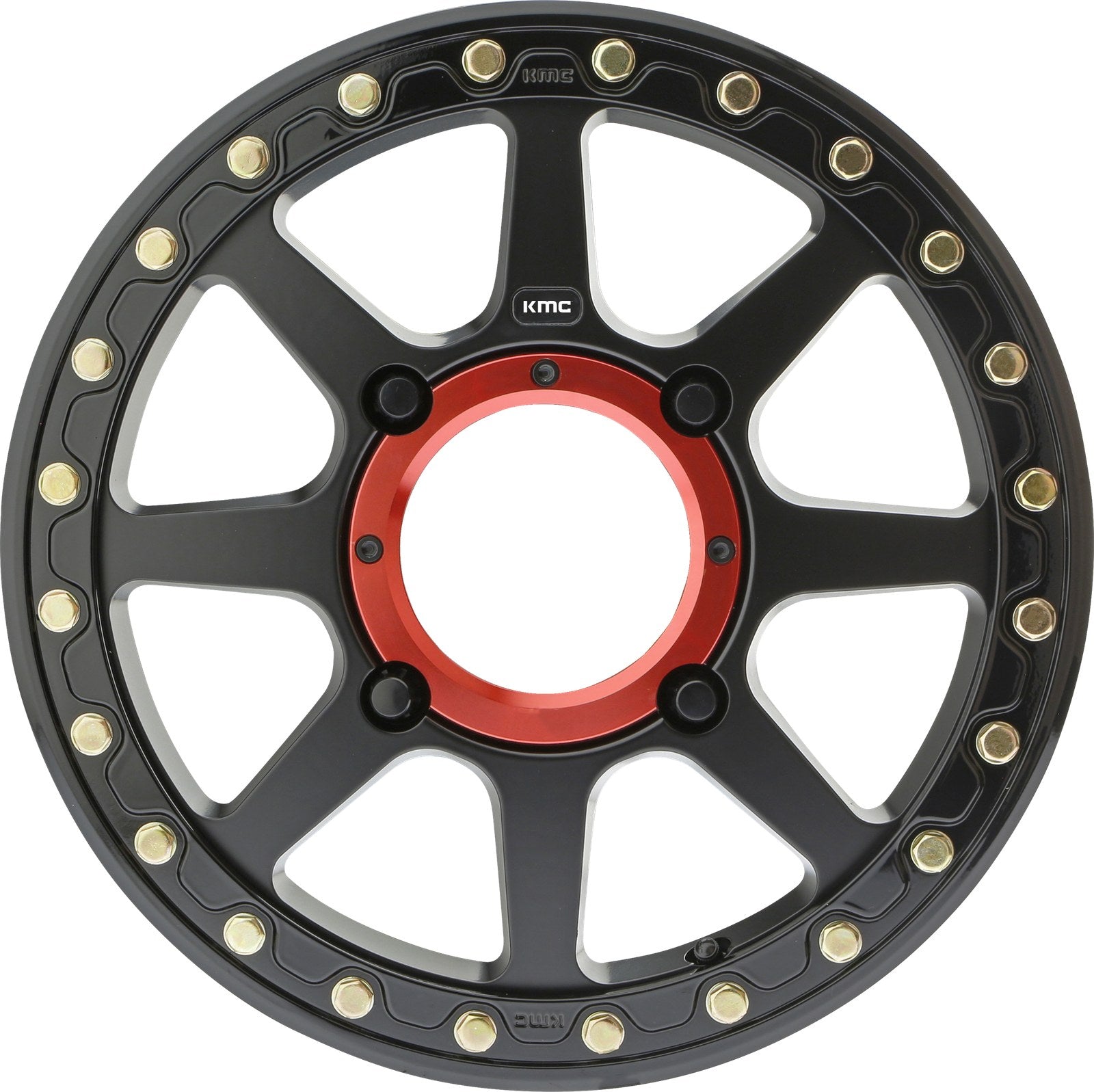 KMC Powersports ADDICT 2 UTV BL 15X6 4X137 S-BLK 38MM