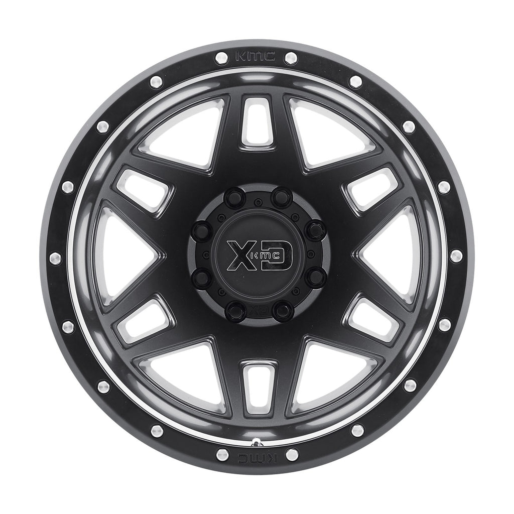 XD Machete Drw 17X6.5 8X200 -155 S-Blk (Dr)