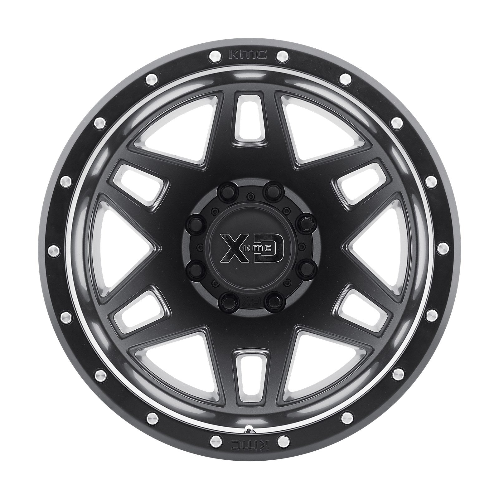 XD Machete Drw 17X6.5 8X200 -155 S-Blk (Dr)
